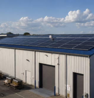 Nave industrial Valencia fotovoltaica